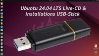 Linux Ubuntu 24.04 auf Kingston DataTraveler Exodia USB...