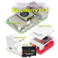 Home Assistant Raspberry PI 5 8GB RAM 64GB MicroSD active...
