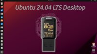 Linux Ubuntu 24.04 LTS Team Group USB-Stick Color Series...