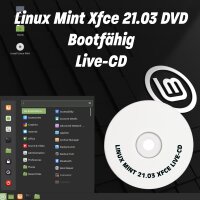 Linux Mint 21.03 Xfce Installations und Live-CD DVD...