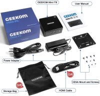 Home Assistant on Geekom Intel NUC I3-8109 8GB DDR4 RAM 256GB SSD WiFi Bluetooth