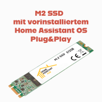 M.2 SSD mit vorinstalliertem Home Assistant...