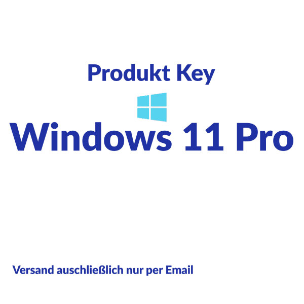 Microsoft Windows 11 Pro 64 Bit - Produktschlüssel - 1 Key - 1 Gerät - Mehrsprachig