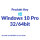 Microsoft Windows 10 Pro 64 Bit - product key - 1 key - multilanguage