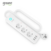 Gosund P1 Smart WiFi Power Strip with 3 AC Outlets and 3 USB Ports, Compatible with Alexa and Google Home