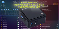 Homeassistant on Gigabyte BRIX GB-BACE-3160  8GB RAM...