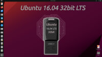 Linux Ubuntu 16.04 LTS (32-bit) auf USB-Stick –...