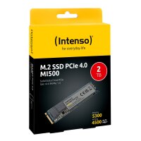 SSD Intenso MI500 M.2 2TB 2280 PCIe Gen4x4 NVMe  Windows...