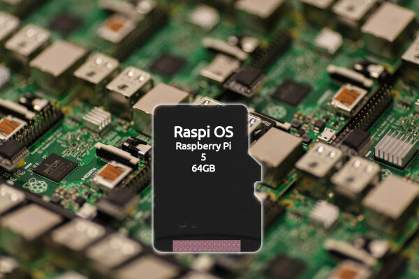 Raspberry PI OS für Raspberry PI 5 auf Kingston Canvas Select Plus 64 GB