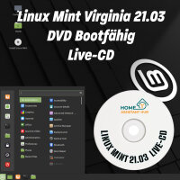 Linux Mint 22.01 Install and Live-CD on DVD+R