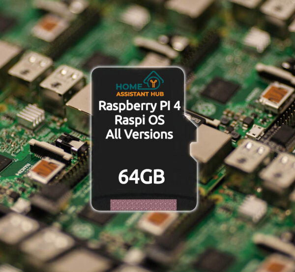 Raspberry PI OS für Raspberry PI 4 auf Kingston Canvas Select Plus 64 GB