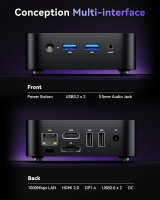 Home Assistant Server |  Mini PC | Intel 12th Gen N95 | 8GB DDR4 RAM | 256GB SSD | WiFi & Bluetooth | Home Assistant OS Preinstalled | Compact Smart Home Hub